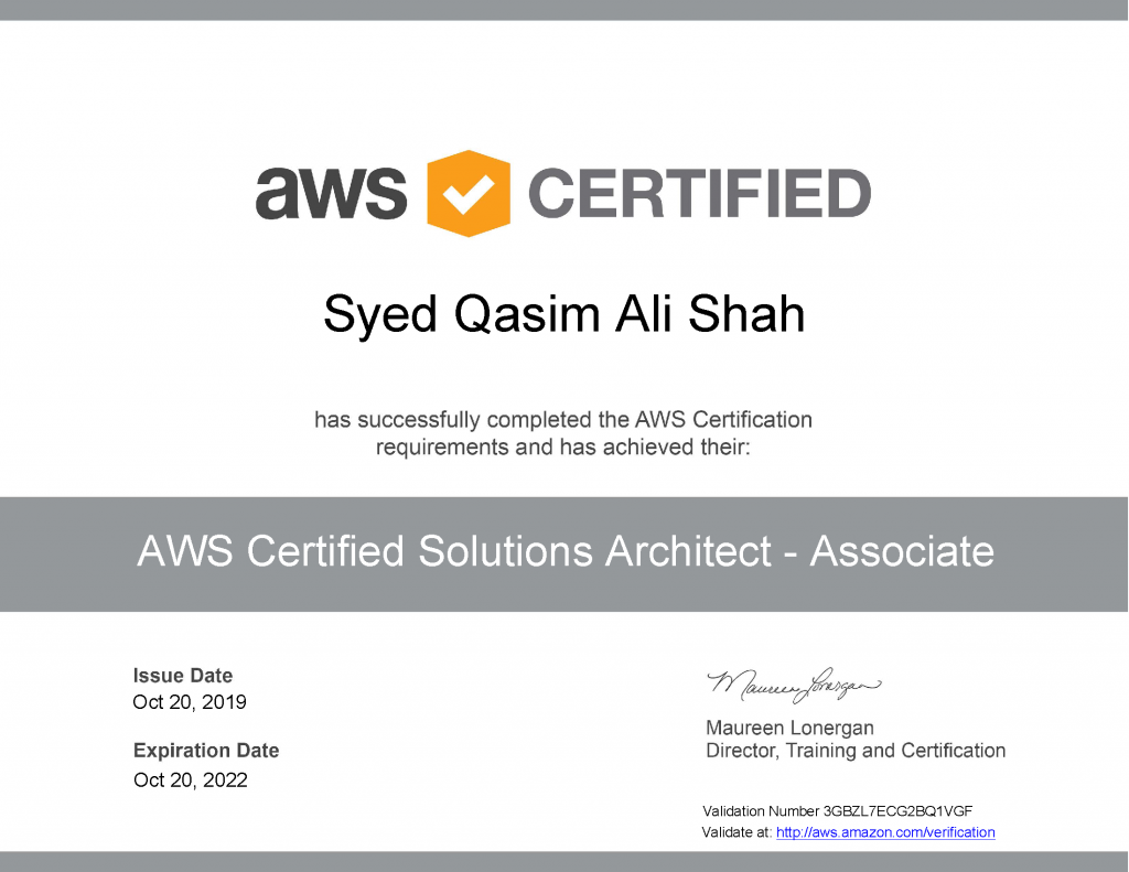 AWS Certified Solutions Architect Associate 2022 ClayDesk